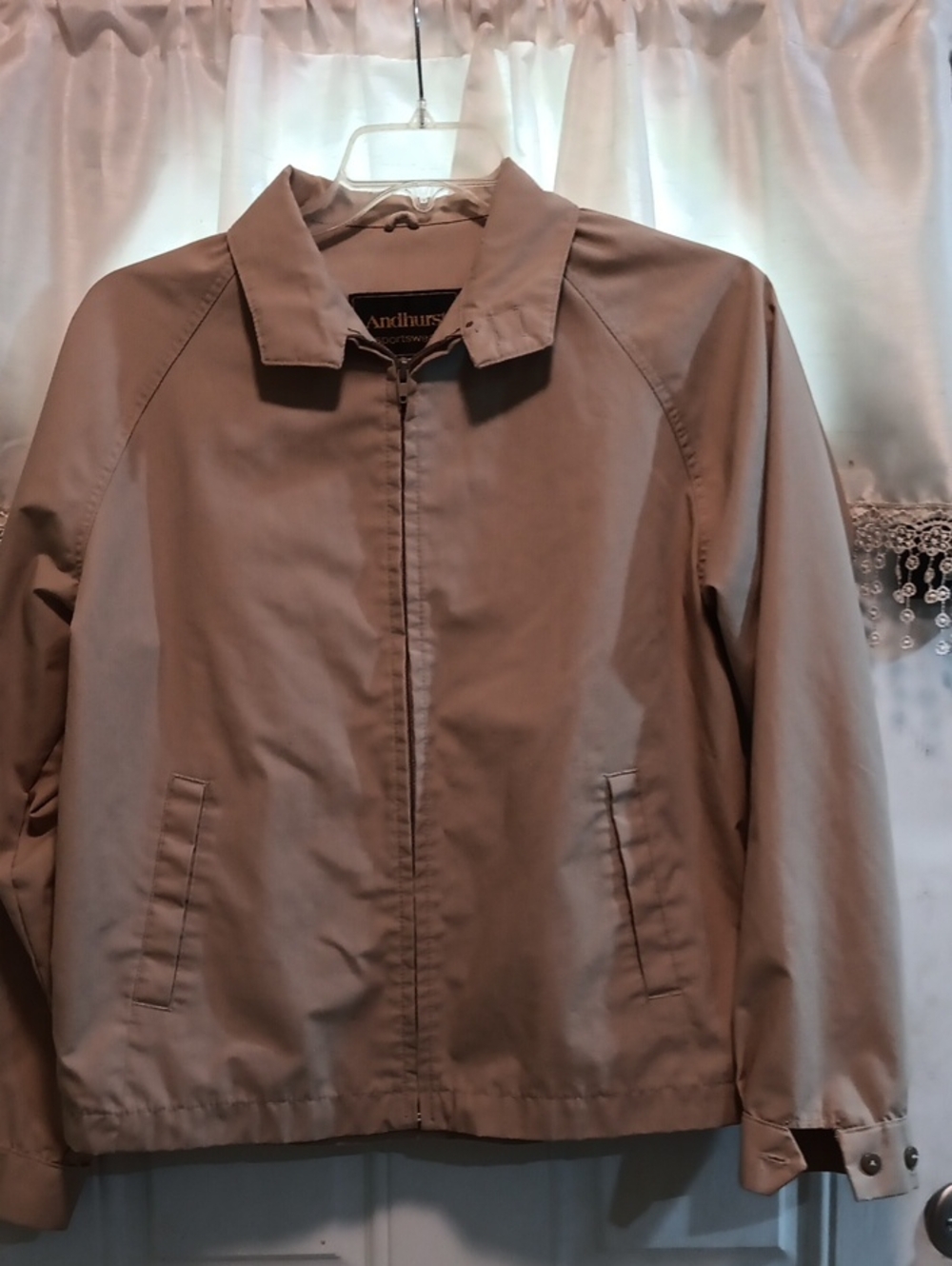 Lightweight Men's Tan Shirt Jacket by